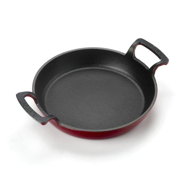 Lava Döküm 20 Cm Yuvarlak Sahan Kırmızı