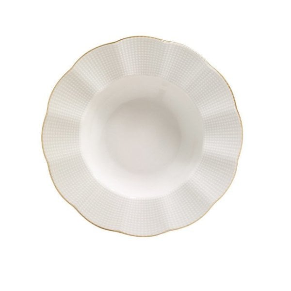 Kütahya Porselen 24 Parça Milena Krem Fileli Yemek Takımı