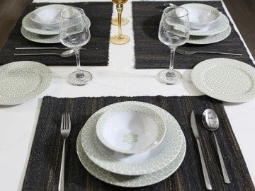 Porland Bloomy 24 Parça Yemek Takımı