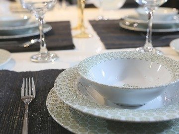 Porland Bloomy 24 Parça Yemek Takımı