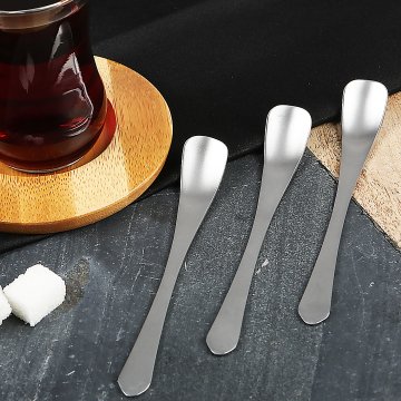 Fecra Gümüş Saten Çay Kaşığı