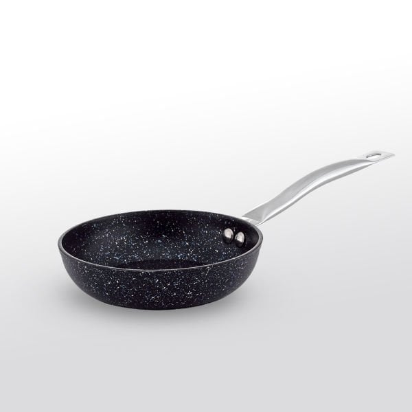 Fecra Starry 4 Parça Mini Granit Tencere Seti Metal Kulplu