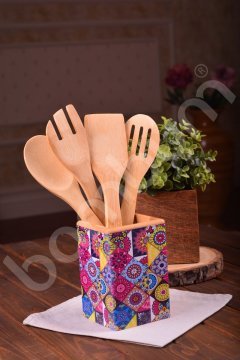 Bambum Nirvana Ravioli - 6 Parça Kasik Seti