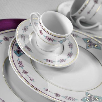 Kütahya Porselen 83 Parça 9297 Desenli Yemek Takımı