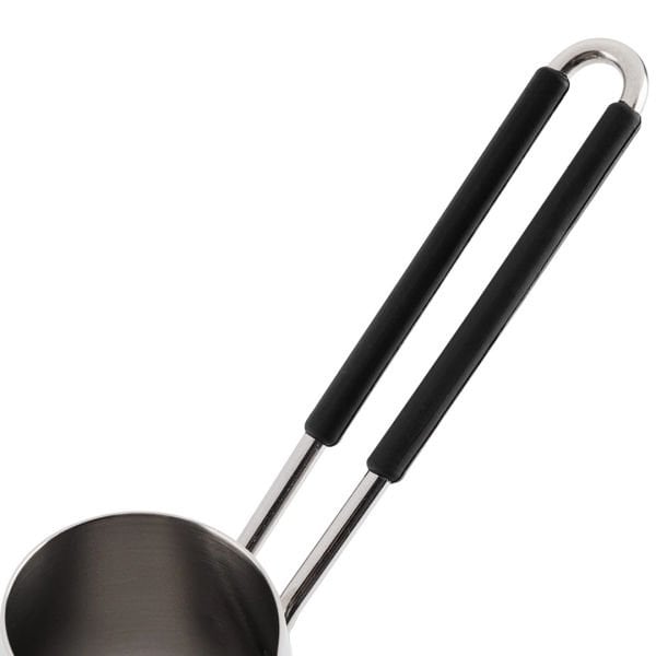 Nehir Everest Askı Standlı 4 Parça Çelik Cezve Seti