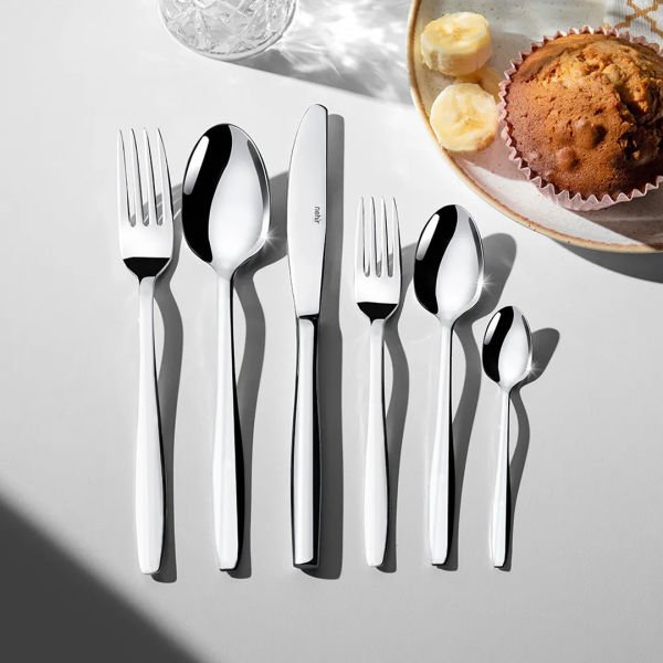 Nehir Sahra Sade 72 Parça Çatal Kaşık Bıçak Takımı