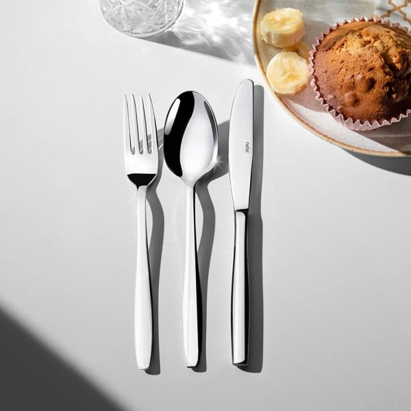 Nehir Sahra Sade 72 Parça Çatal Kaşık Bıçak Takımı