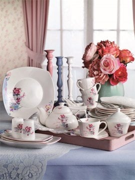 Pierre Cardin Tea Time 43 Parça Kahvaltı Takımı