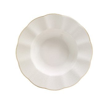 Kütahya Porselen Milena Krem Fileli 83 Parça Yemek Takımı