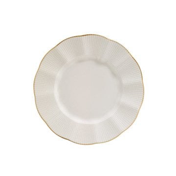 Kütahya Porselen Milena Krem Fileli 83 Parça Yemek Takımı