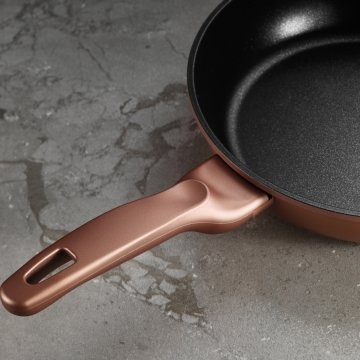 Kütahya Porselen Lidya 7 Parça Granit Tencere Seti Rose Gold