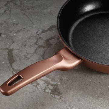 Kütahya Porselen Lidya 7 Parça Granit Tencere Seti Rose Gold