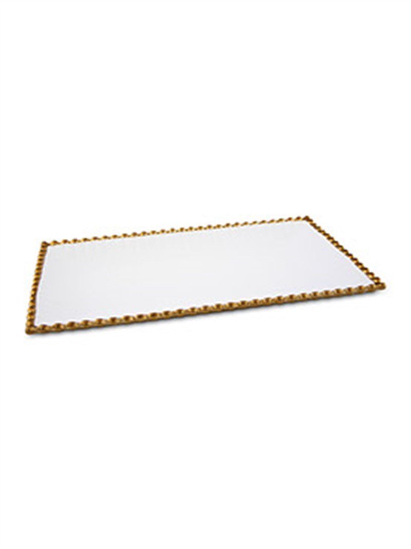 Pierre Cardin  Brıght Gold 36 cm Dikdörtgen Servis