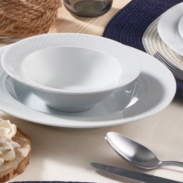 Güral Porselen Okyanus 18 Parça 6 Kişilik Yemek Takımı