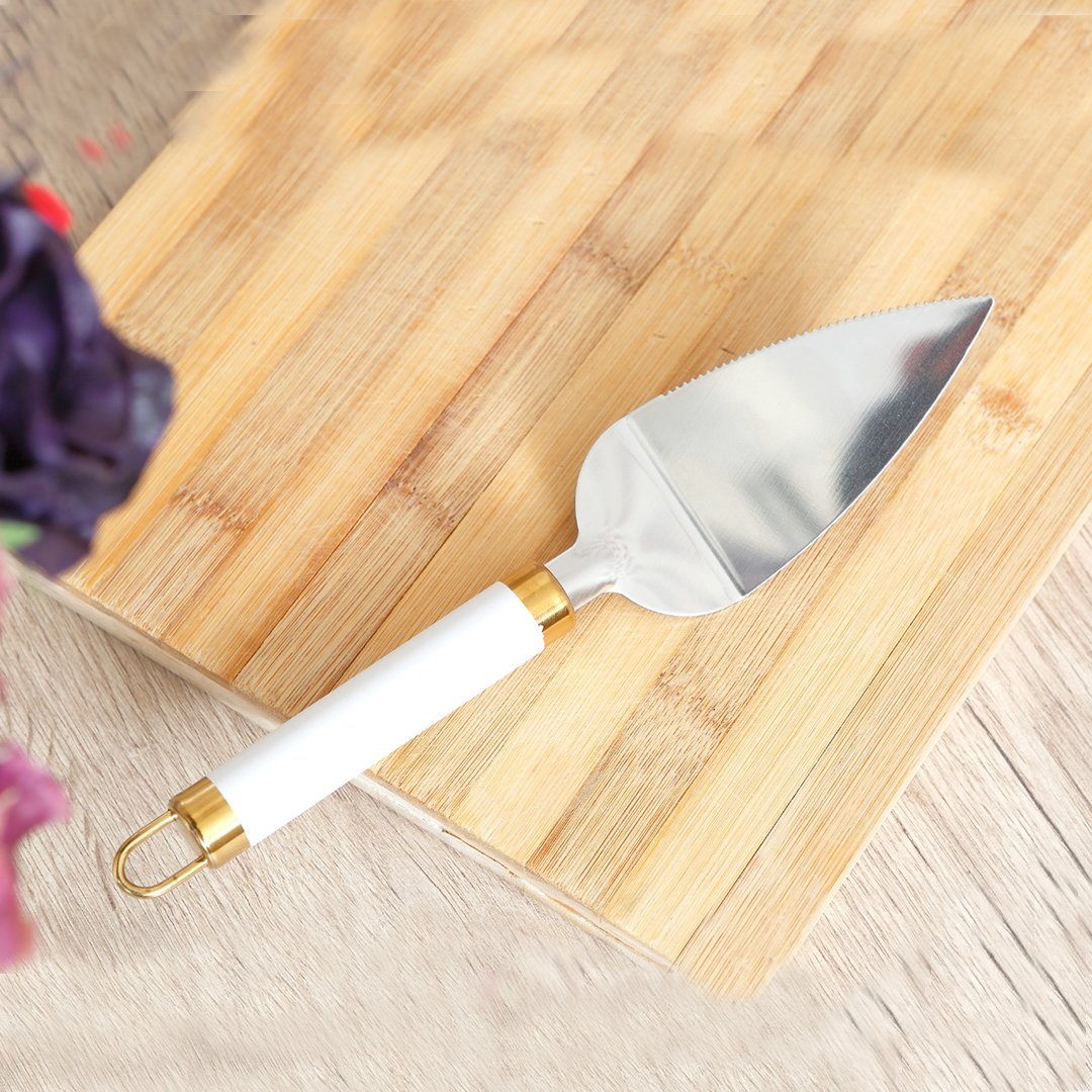 Fecra Beyaz Gold Spatula