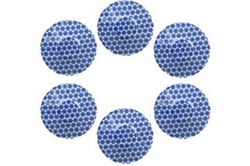 Porland Blue Desen4 Ergonomik Çay Tabağı 12cm