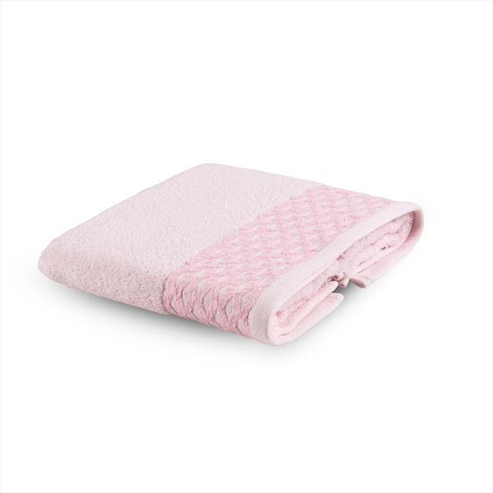 Taç Ares Yüz Havlusu Pembe