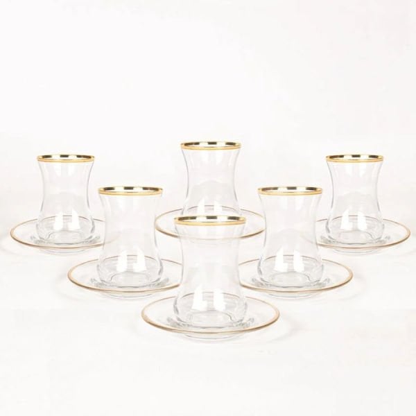 Rakle Avantgarde Gold 12 Parça Çay Seti