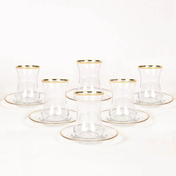 Rakle Avantgarde Gold 12 Parça Çay Seti