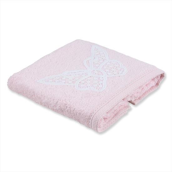Taç Leanna Yüz Havlusu Pembe