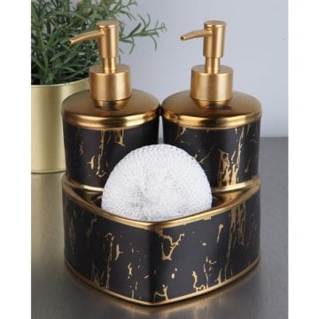 Fecra Twins Porselen Sıvı Sabunluk