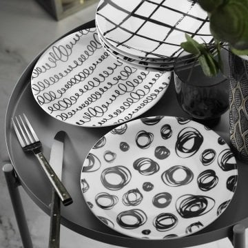 Kütahya Porselen 6'lı Pasta Seti DG 410