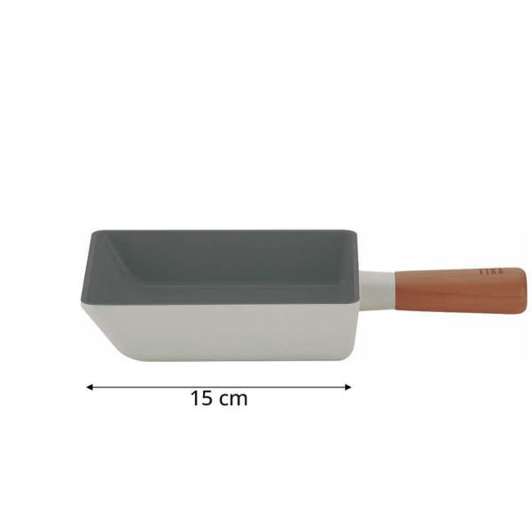Neoflam Fika Alüminyum Döküm Omlet Tava Gri 15 Cm