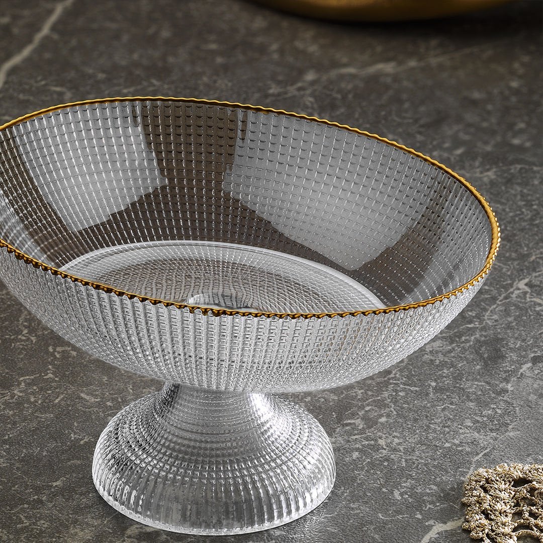 Fecra Loren  Ayaklı Gondol Altın Yaldızlı