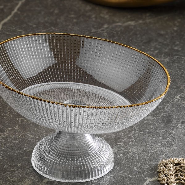 Fecra Loren  Ayaklı Gondol Altın Yaldızlı