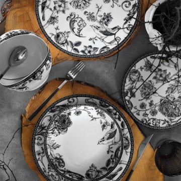 Kütahya Porselen 939012 Desen 24 Parça Yemek Seti