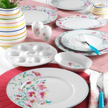 Kütahya Porselen Leonberg 25 Parça Brunch Set