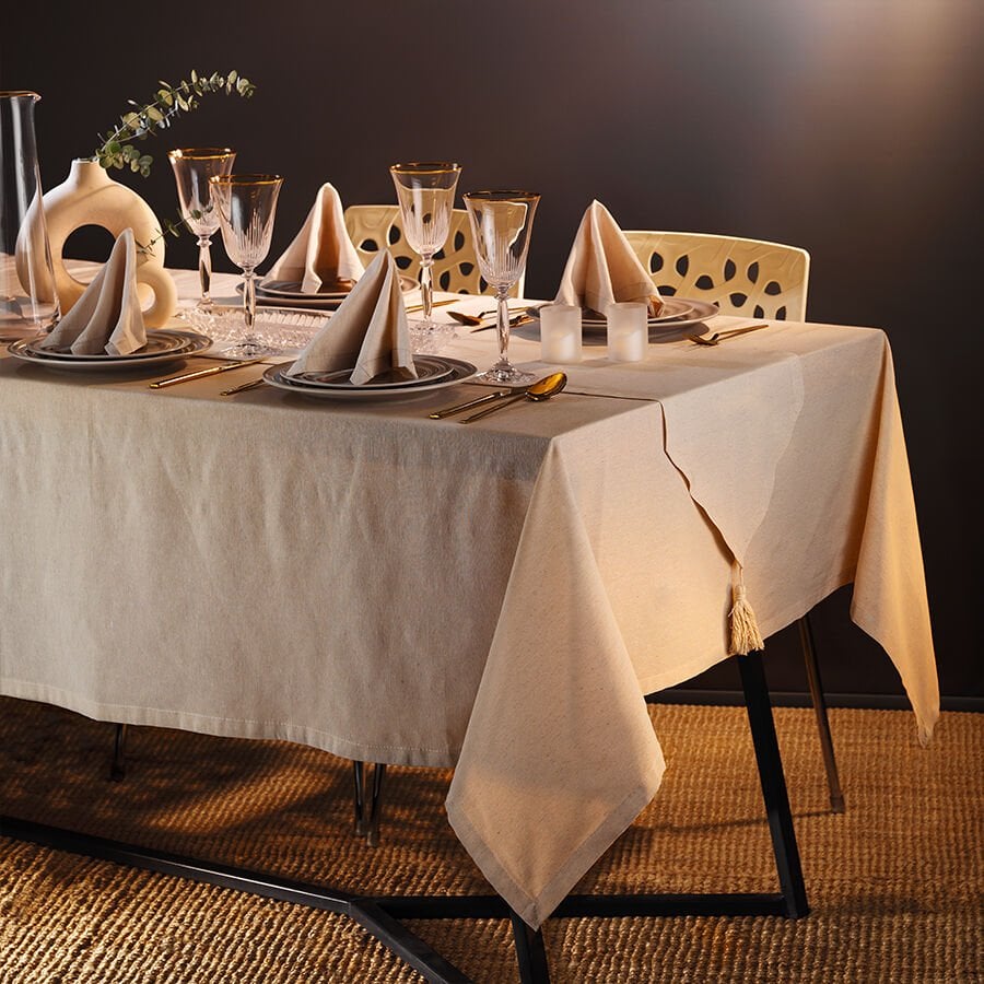 Fecra Matilda 8 Parça Masa Örtüsü Seti