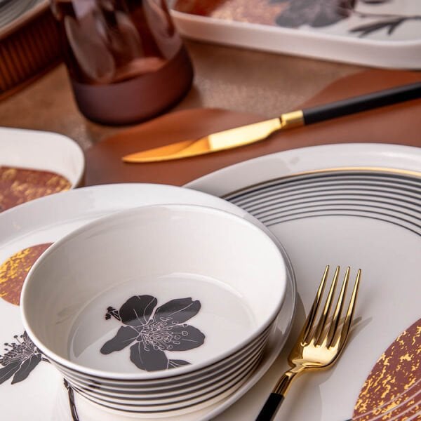 Kütahya Porselen Bone V From 26 Parça Yemek Takımı 11684