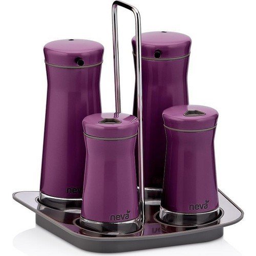 Neva N2402 Sweet Mor Maxi 4'lü Baharat Seti