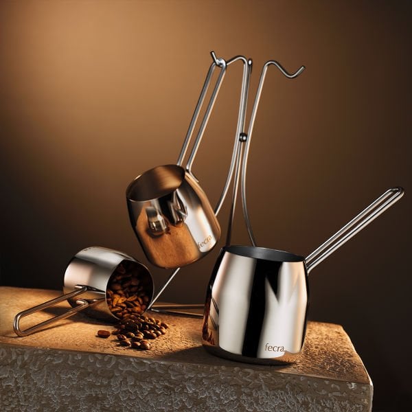 Fecra Arya 4 Parça Cezve Seti