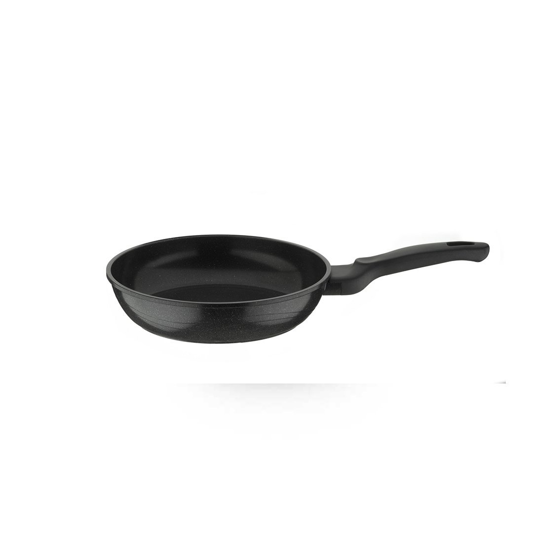 Akdeniz Ametist 26 cm Bakalit Kulp Siyah Döküm Tava