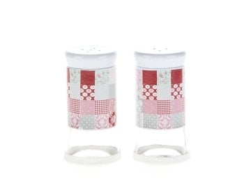 Biev Patchwork Tuzluk Biberlik Seti 115 ml