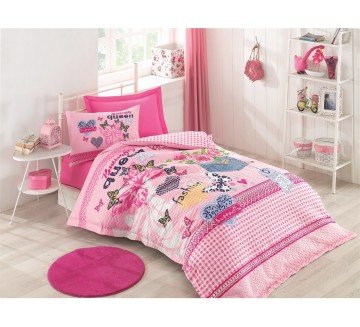 Cotton Box Queen Genç Complete Set Pembe