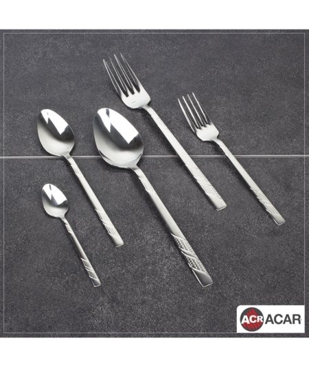 Acar Akasya 30 Parça Çatal Kaşık Bıçak Takımı M1