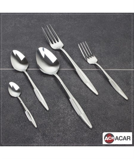 Acarlar Akasya 30 Parça Çatal Kaşık Bıçak Takımı M2