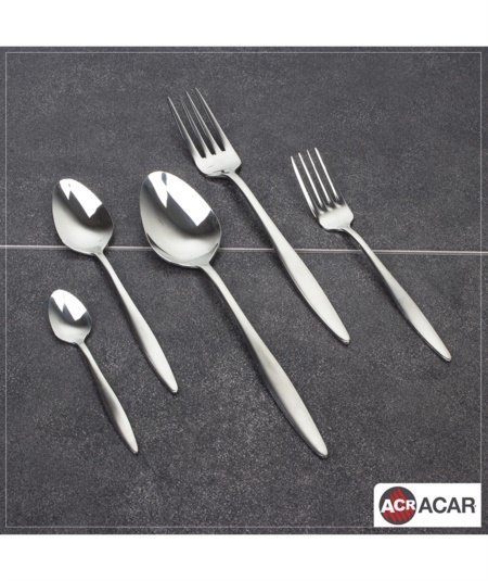 Acar Akasya 30 Parça Çatal Kaşık Bıçak Takımı M4