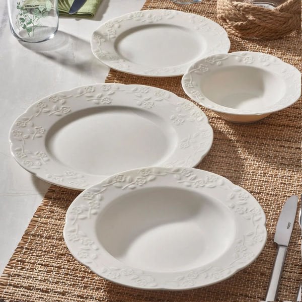 Güral Porselen 24 Parça Carmina Yemek Takımı