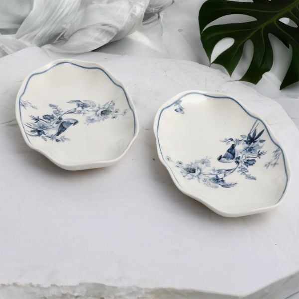 Güral Porselen Nesrin 25 Cm Kayık Tabak Seti 2'li