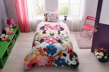 Taç Disney Minnie Yorgan Seti Tek Kişilik