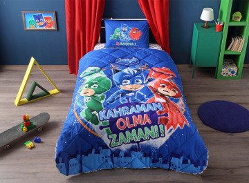 Taç Pj Masks Yorgan Seti