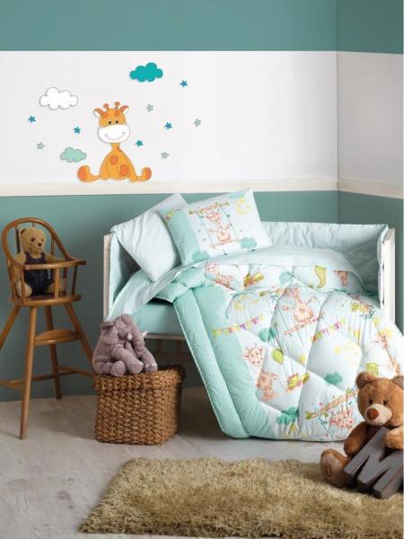 Cotton Box Bebek Uyku Seti Zürafa Yeşil