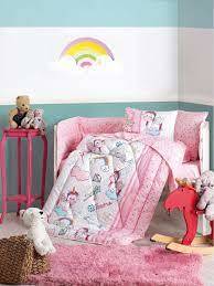 Cotton Box Bebek Uyku Seti Unicorn Pembe