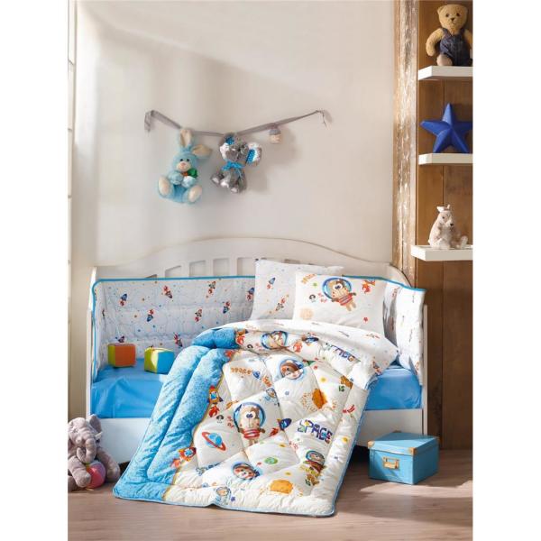 Cotton Box Uzay Oyunu Mavi Uyku Seti