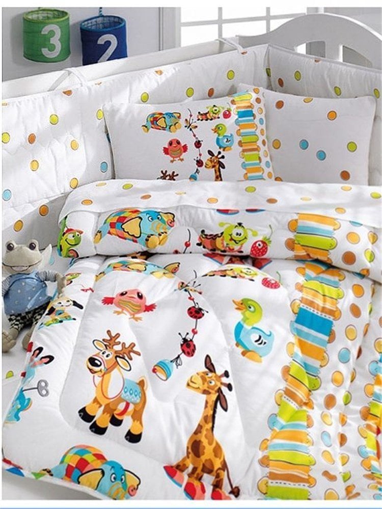 Cotton Box Oyun Bahçesi Turkuaz Bebek Uyku Seti
