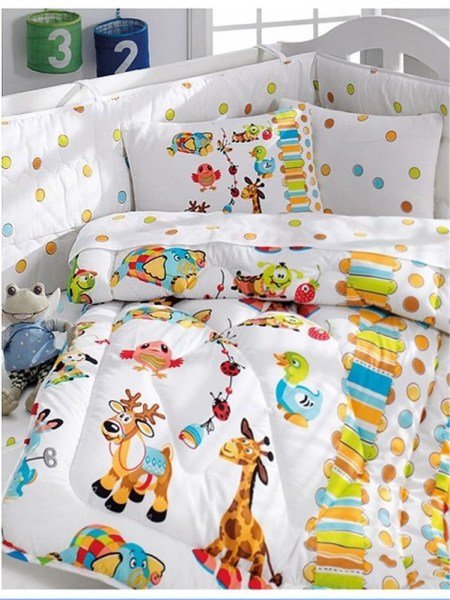 Cotton Box Oyun Bahçesi Turkuaz Bebek Uyku Seti